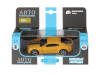 Фото Машина "АВТОПАНОРАМА" Chevrolet Camaro SS, желтый, 1/43, инерция, откр. двери, в/к 17,5*12,5*6,5 см | Инномарт