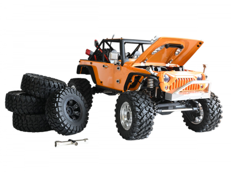 Фото Радиоуправляемый краулер MJX Hyper Go H12Y+ (желтый) FOC Brushless 4WD 2.4G LED 1/12 RTR | Инномарт