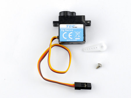 Фото Сервомашинка 9g для планера Top RC Lightning 2100 (руль), провод 150мм | Инномарт