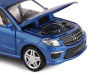 Фото Машина "АВТОПАНОРАМА" Mercedes-Benz ML63 AMG, синий, 1/32, свет, звук, инерция, в/к 17,5*13,5*9 см | Инномарт