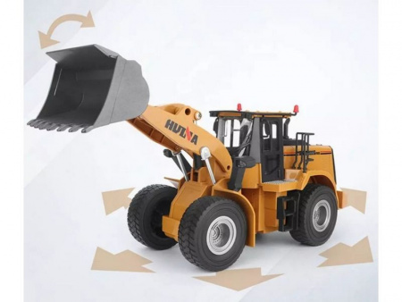 Фото Радиоуправляемый фронтальный погрузчик HUI NA TOYS 2.4G 11CH 1/14 RTR | Инномарт