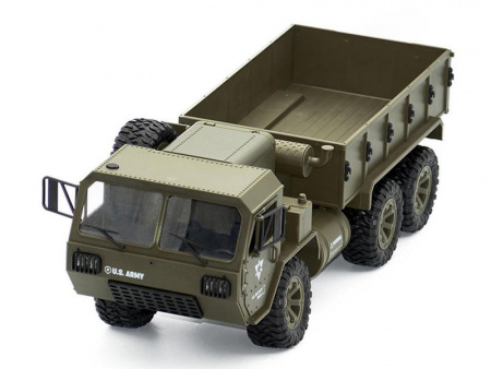Фото Радиоуправляемая машина американский военный грузовик 6WD 2.4G 1/16 RTR | Инномарт