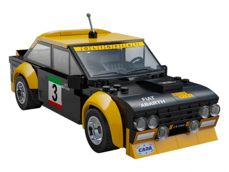 Фото Радиоуправляемый конструктор CaDA спортивная машинка Fiat Abarth 131 1/24 (216 деталей) | Инномарт