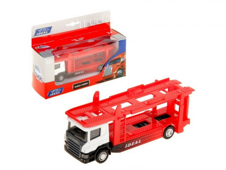 Фото Машина Ideal 1:64 Scania Автоперевозчик | Инномарт