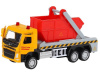 Фото Машина "АВТОПАНОРАМА" VOLVO FM "Мусоровоз", желтый-красный, 1/72, инерция, в/к 17,5*13*6,5 см | Инномарт