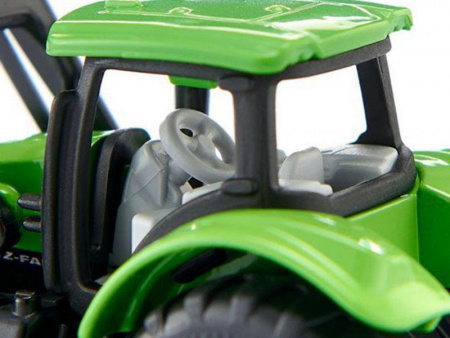Фото Трактор Siku 1394 Deutz-Fahr TTV 7250, с фронтальным погрузчиком | Инномарт