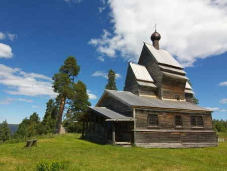 Фото Сборная деревянная модель СВМодель. Георгиевская церковь, 2390 деталей, 1/72 | Инномарт