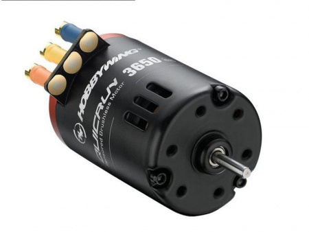 Фото Бесколлекторный сенсорный мотор Hobbywing QUICRUN-3650SD-6.5T-BLACK-G2 (5750KV, 3,17/15мм, 1/10) | Инномарт