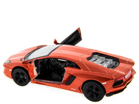 Фото Машина Kinsmart LAMBORGHINI AVENTADOR LP 700-4 инерция (1/12шт.) 1:38 б/к | Инномарт