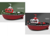 Фото Радиоуправляемый буксир Heng Long Tugboat (зеленый) 2.4G 1/72 RTR | Инномарт