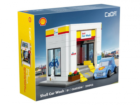 Фото Конструктор CaDA автомойка Shell (294 детали) | Инномарт