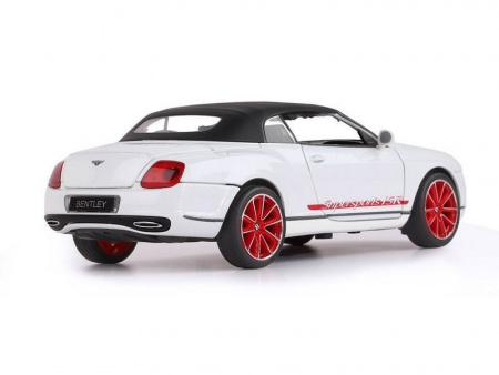 Фото Машина "АВТОПАНОРАМА" Bentley Continental Supersports ISR, белый, 1/24, в/к 24,5*12,5*10,5 см | Инномарт