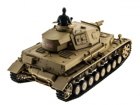 Фото Р/У танк Heng Long 1/16 Dak PZ.Kpfw. IV Ausf. F-1 (Германия) 2.4G RTR | Инномарт