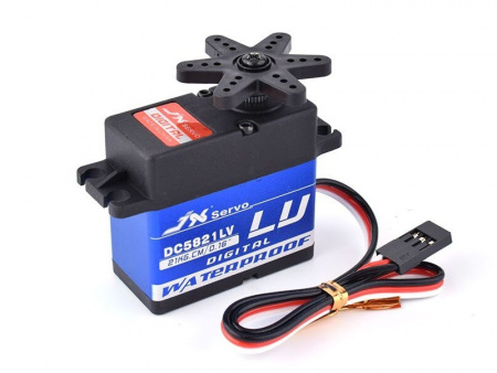 Фото Сервомашинка цифровая JX Servo DC5821LV (58г/21.8/0.16/6V) влагозащищенная | Инномарт