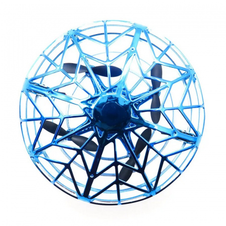Фото Квадрокоптер Flytec H05 Летающая тарелка, 12 см, свет, управление рукой | Инномарт