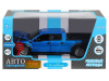 Фото Машина "АВТОПАНОРАМА" Ford F-150 SVT Raptor, синий, 1/34, свет, звук, инерция, в/к 20*10*11 см | Инномарт