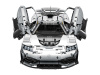 Фото Радиоуправляемый конструктор CaDA MASTER спорткар Mercedes-AMG ONE 1/8 (3290 деталей) | Инномарт