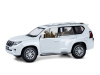 Фото Машина "АВТОПАНОРАМА" Land Cruiser Prado, 1/24, белый, свет, звук, в/к 24,5х12,5х10,5 см | Инномарт