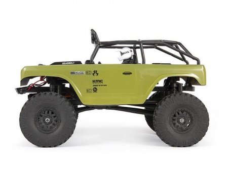 Фото Модель для трофи 1:24 Axial SCX24 Deadbolt 4WD, электро, RTR (зеленый) | Инномарт