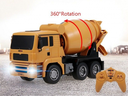 Фото Радиоуправляемый миксер HUI NA TOYS 2.4G 6CH 1/18 RTR | Инномарт