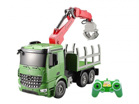 Фото Радиоуправляемый лесовоз Double Eagle Mercedes-Benz Arocs 1:20 2.4G | Инномарт