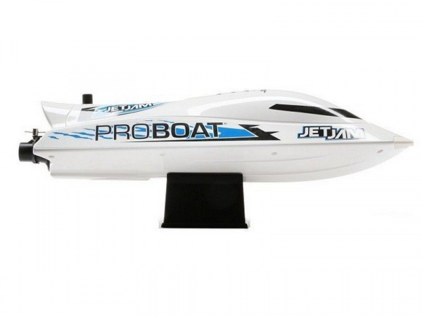 Радиоуправляемый катер ProBoat Jet Jam 12 Pool Racer (белый) RTR | Инномарт