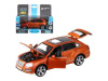 Фото Машина "АВТОПАНОРАМА" Bentley Bentayga, оранжевый, 1/34, свет, звук, инерция, в/к 17,5*13,5*9 см | Инномарт