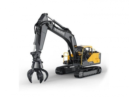 Фото Радиоуправляемый экскаватор Double Eagle Volvo EC160E 1/16, 2.4G, металл, 3 в 1 RTR | Инномарт