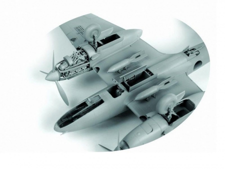 Фото Сборная модель ZVEZDA Пикирующий бомбардировщик Пе-2, 1/48 | Инномарт