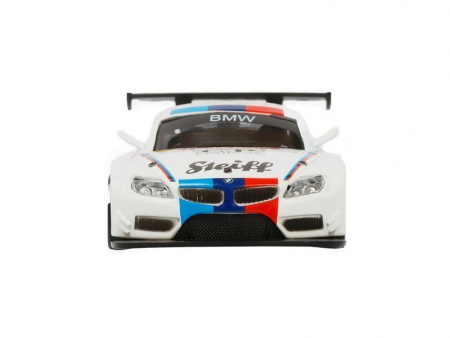 Фото Машина "АВТОПАНОРАМА" BMW Z4 GT3, 1/38, белый, инерция, откр. двери, в/к 17,5*12,5*6,5 см | Инномарт