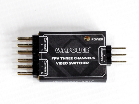 Фото Переключатель видео сигнала G.T.Power FPV 3-Channel Video Switcher | Инномарт