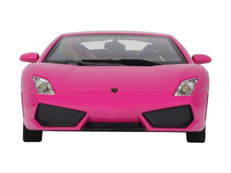 Фото Машина "АВТОПАНОРАМА" Lamborghini Gallardo, розовый, 1/24, свет, звук, в/к 24,5*12,5*10,5 см | Инномарт