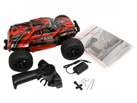 Фото Радиоуправляемый монстр Remo Hobby (красный) 4WD 2.4G 1/14 RTR | Инномарт