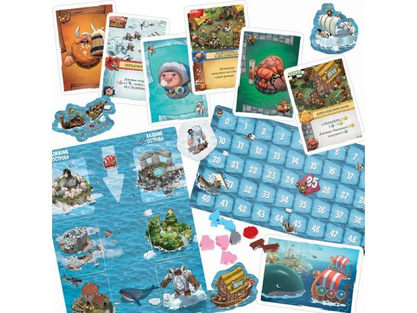 Настольная игра ZVEZDA "Поселенцы. Северные Империи" | Инномарт