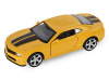 Фото Машина "АВТОПАНОРАМА" Chevrolet Camaro SS, желтый, 1/43, инерция, откр. двери, в/к 17,5*12,5*6,5 см | Инномарт