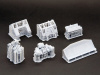 Фото Сборная модель Red Iron Models Бульдозер Т-100МЗГП, 1/43 | Инномарт