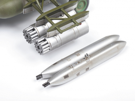 Фото Сборная модель ZVEZDA Советский многоцелевой вертолёт Ми-8МТ, 1/48 | Инномарт