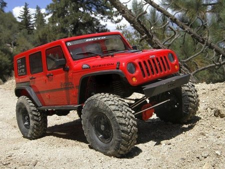 Фото Модель для трофи 1:10 Axial SCX10 II 2017 Wrangler 4WD, электро, RTR (AX90060) | Инномарт