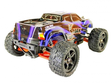 Фото Радиоуправляемый монстр Remo Hobby SMAX Brushless UPGRADE (синий) 4WD 2.4G 1/16 RTR | Инномарт