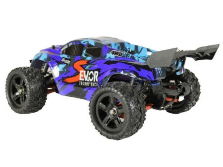 Фото Радиоуправляемая трагги Remo Hobby S EVO-R Brushless UPGRADE V2.0 (синяя) 4WD 2.4G 1/16 RTR | Инномарт