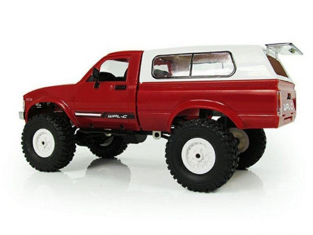 Фото Радиоуправляемая машина WPL пикап Hilux (красная) 4WD 2.4G 1/16 RTR | Инномарт