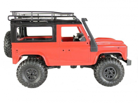 Фото Радиоуправляемая машина MN MODEL английский внедорожник Defender (красный) 4WD 2.4G 1/12 RTR | Инномарт