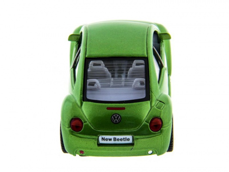 Фото Машина Kinsmart 1:32 Volkswagen New Beetle инерция (1/12шт.) б/к | Инномарт