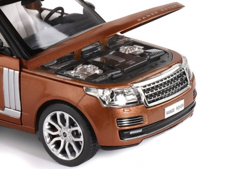 Фото Машина "АВТОПАНОРАМА" Range Rover, оранжевый, 1/26, свет, звук, в/к 24,5*12,5*10,5 см | Инномарт