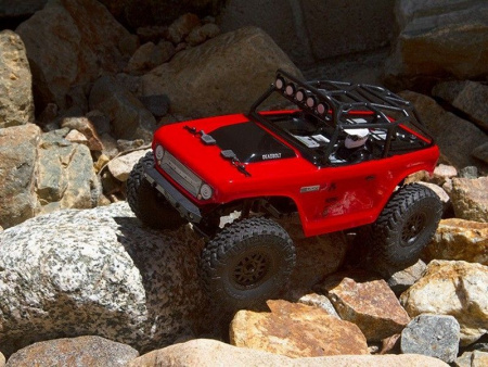 Фото Модель для трофи 1:24 Axial SCX24 Deadbolt 4WD, электро, RTR (красный) | Инномарт