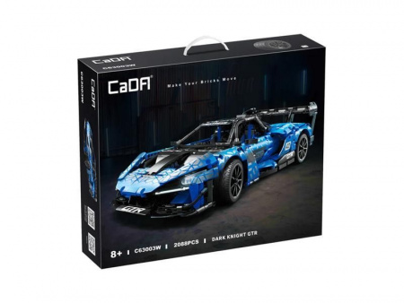 Фото Конструктор CaDA спортивный автомобиль Dark Knight GTR (2088 деталей) | Инномарт