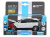 Фото Машина "АВТОПАНОРАМА" Audi Q7, белый, 1/32, свет, звук, инерция, в/к 17,5*13,5*9 см | Инномарт