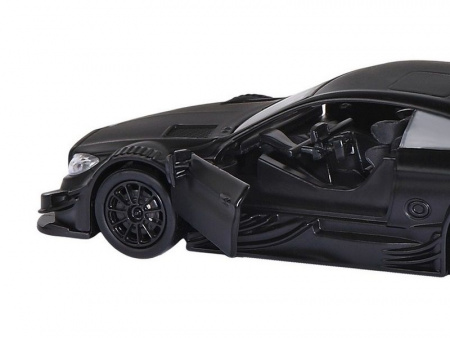 Фото Машина "АВТОПАНОРАМА" Mercedes-AMG C 63 DTM, синий, 1/42, инерция, откр. двери, в/к 17,5*12,5*6,5 | Инномарт