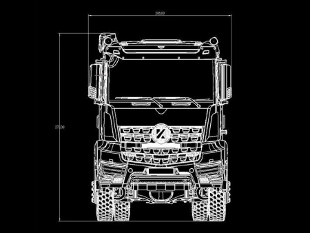 Фото Радиоуправляемый самосвал с гидравлической системой HUI NA TOYS 2.4G 1/14 RTR | Инномарт