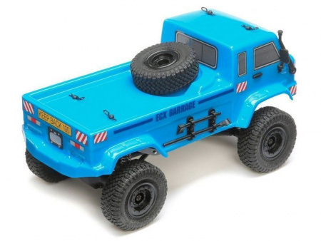 Фото Краулер ECX 1:24 Scaler Crawler Barrage UV 4WD, электро, RTR (синий) | Инномарт